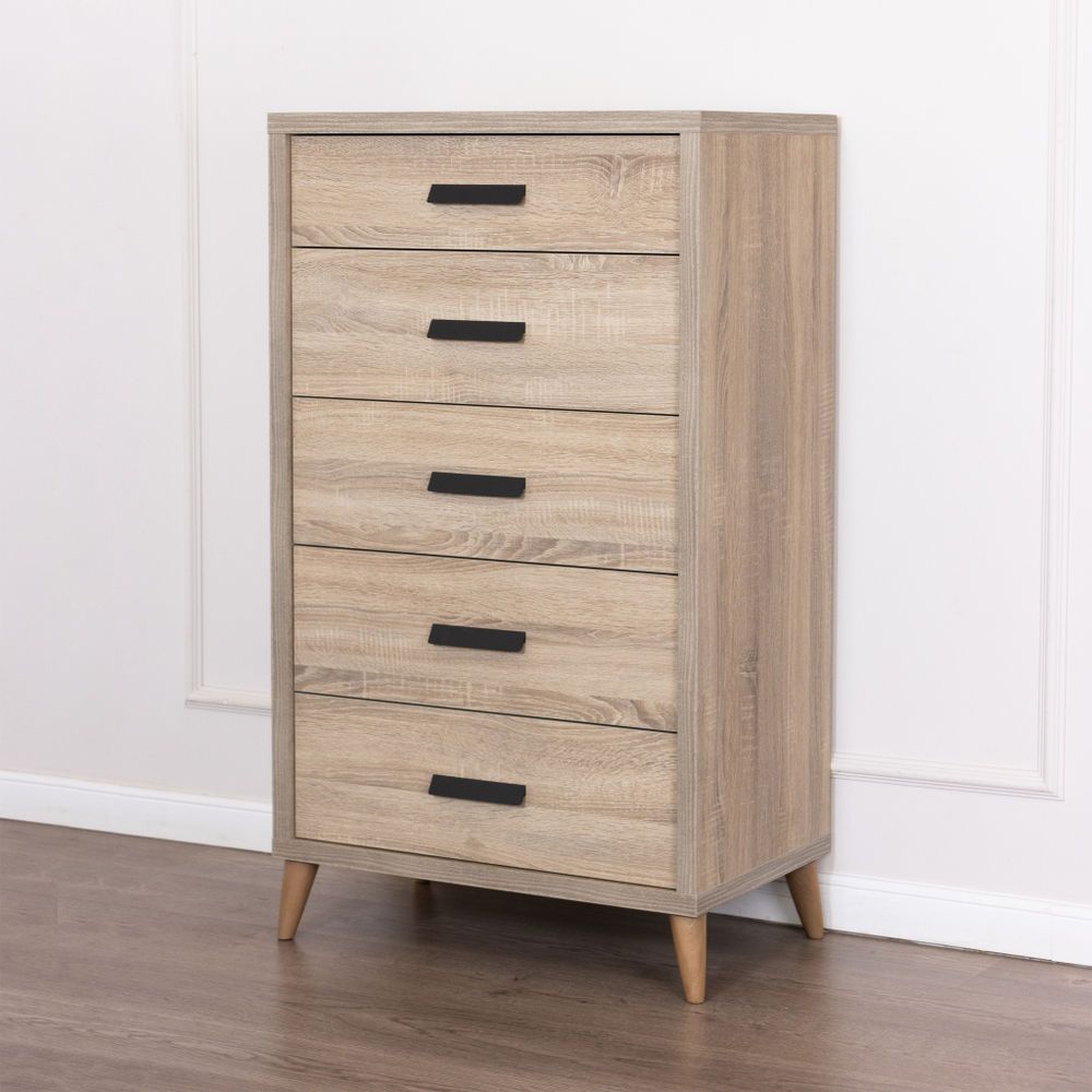 Комод на ножках Kubik 070 Roble/Nature Koala Beds