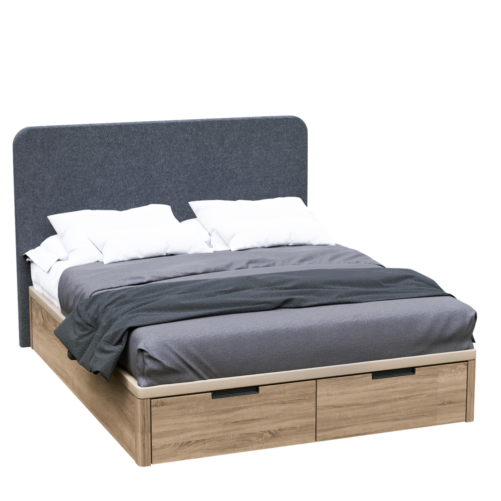 Кровать Drawer/Dreams 160*200 Roble Contorno/Monolith 97 Serie 3 - Koala Beds