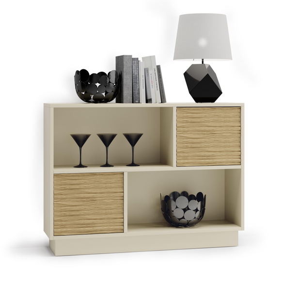 Узкая тумба Nora 3045.5 Vainilla/Nordico Disemobel