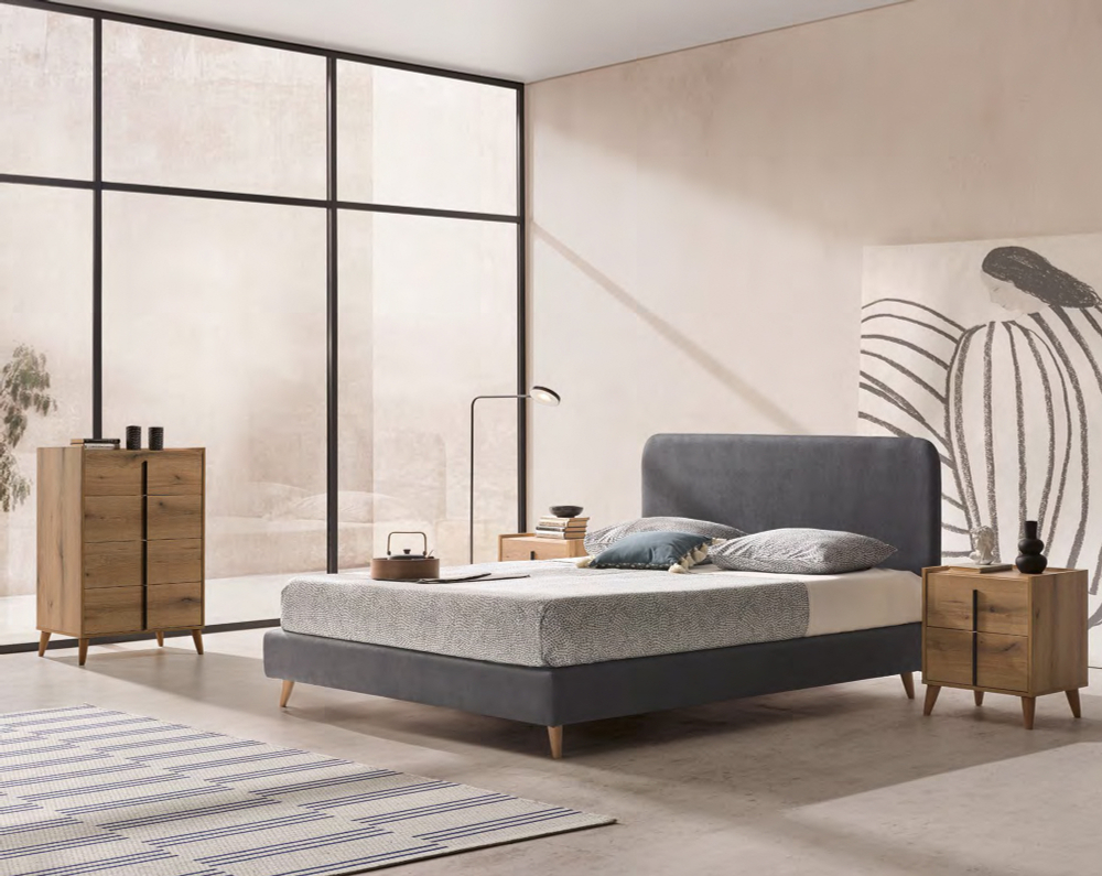 Комод на ножках Line 070 Roble/Nature Koala Beds