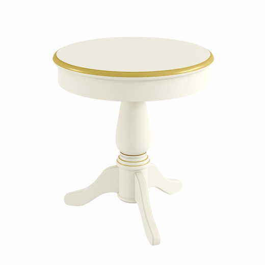 Кофейный столик M1665 Слоновая кость с золотом Атриум