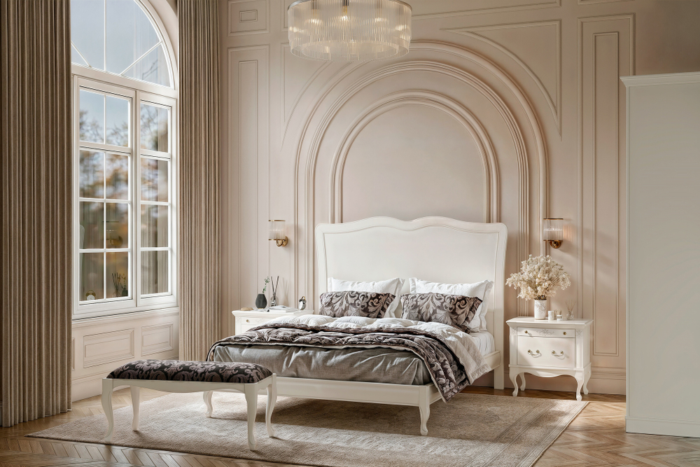 Кровать с основанием 160x200 Toledo-1 Marfil (K870.451.470.160)