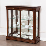 Витрина низкая 39 Nogal Claro IDC