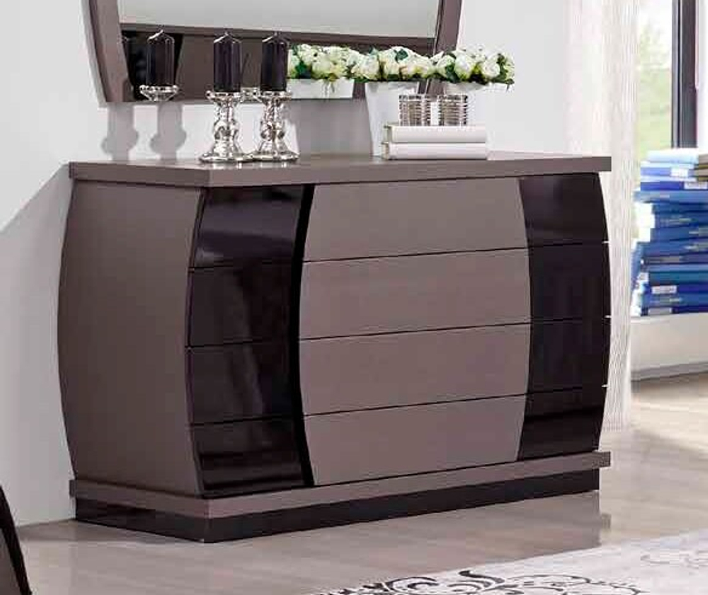 Комод FLY 745 Cinza/Preto IDC