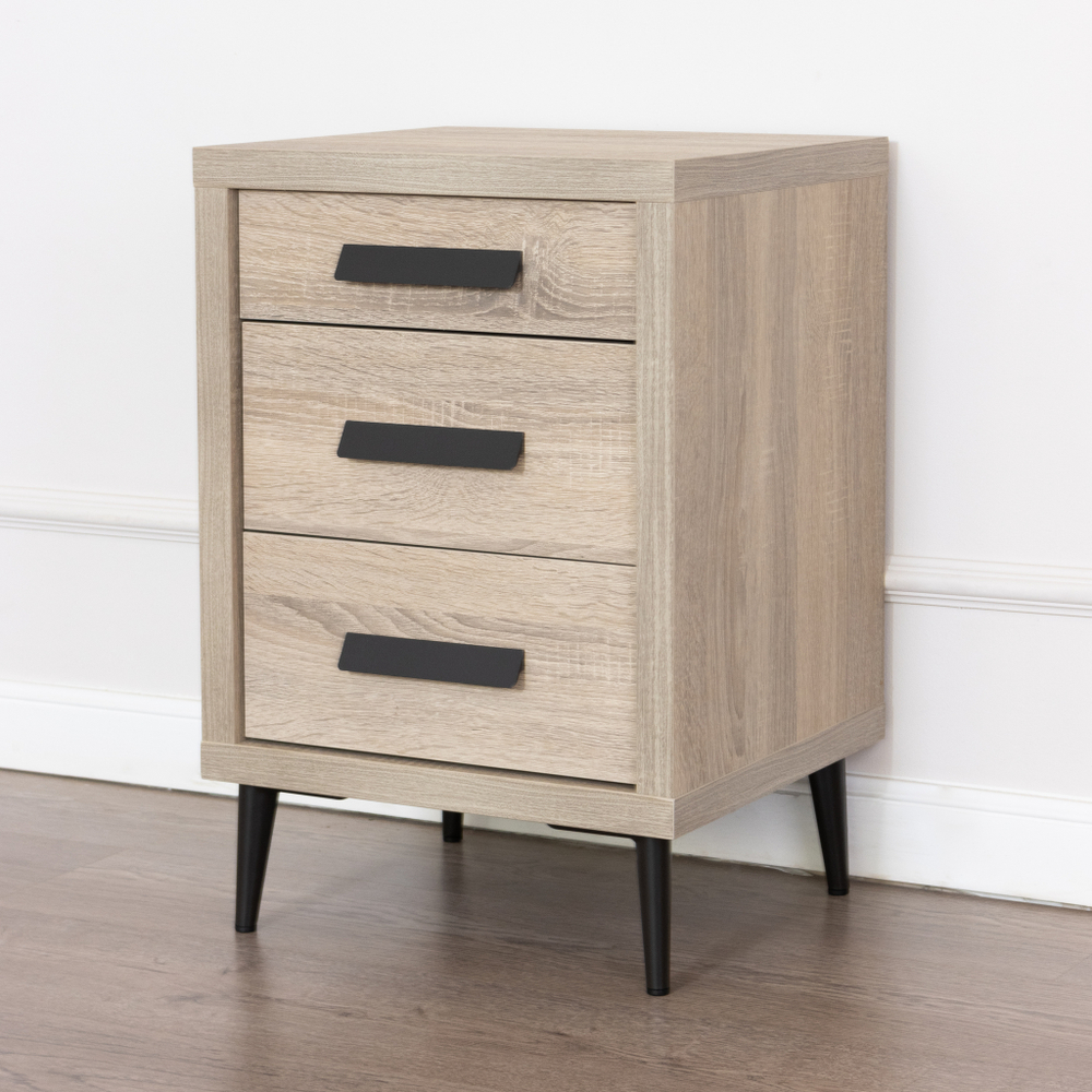 Прикроватная тумба Kubik 040 Roble/Antracita Koala Beds