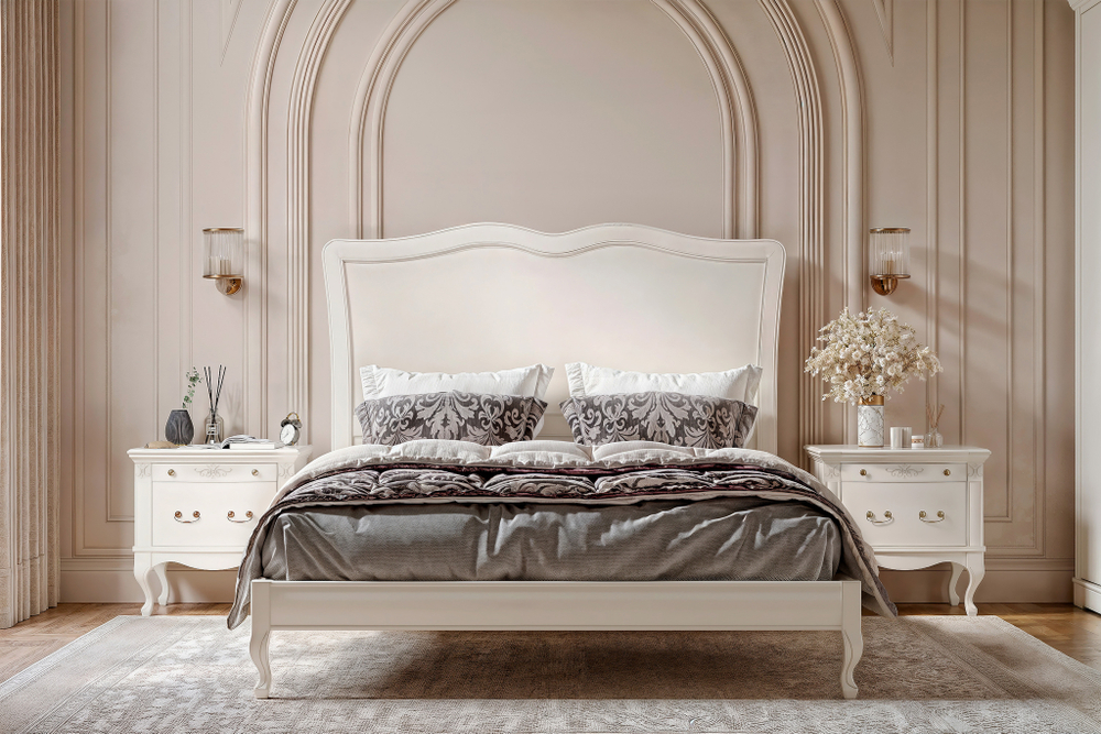 Кровать с основанием 160x200 Toledo-1 Marfil (K870.451.470.160)