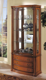 Витрина 923 Nogal-5 Disemobel