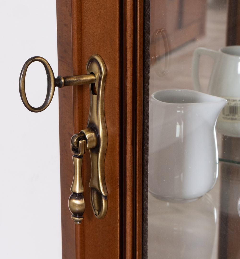 Витрина низкая 10 Nogal Claro IDC