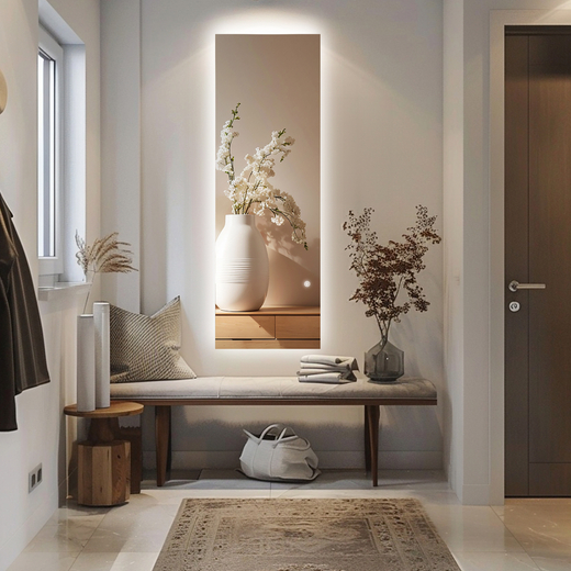 Зеркало с подсветкой Турин Гранд Лайт 50х150