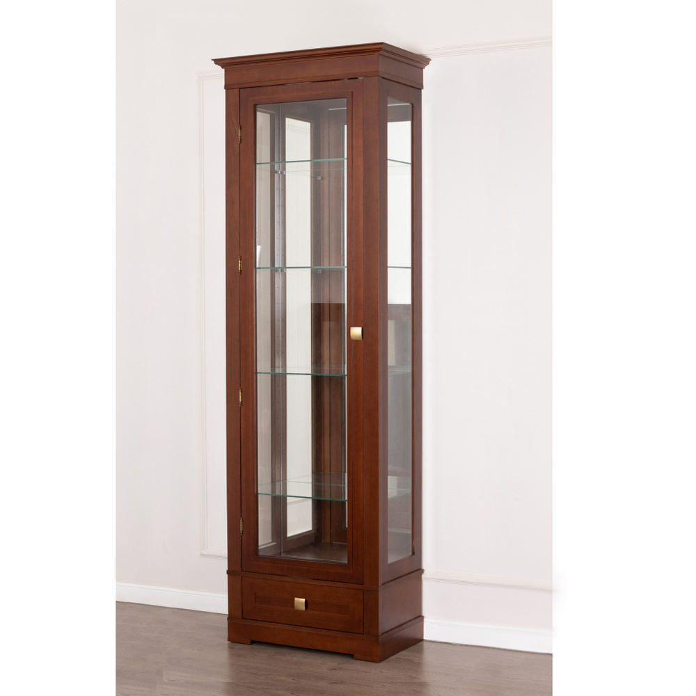 Витрина 2002 Орех Валенсия Левая Экспо