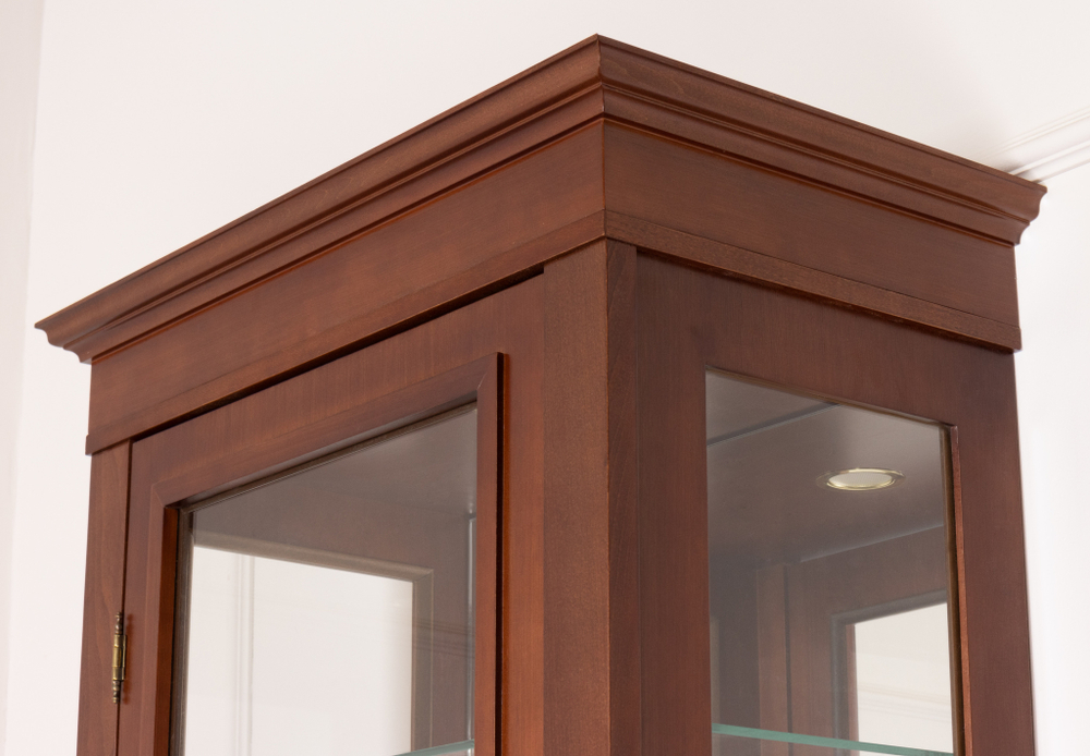 Витрина 2002 Орех Валенсия Левая Экспо