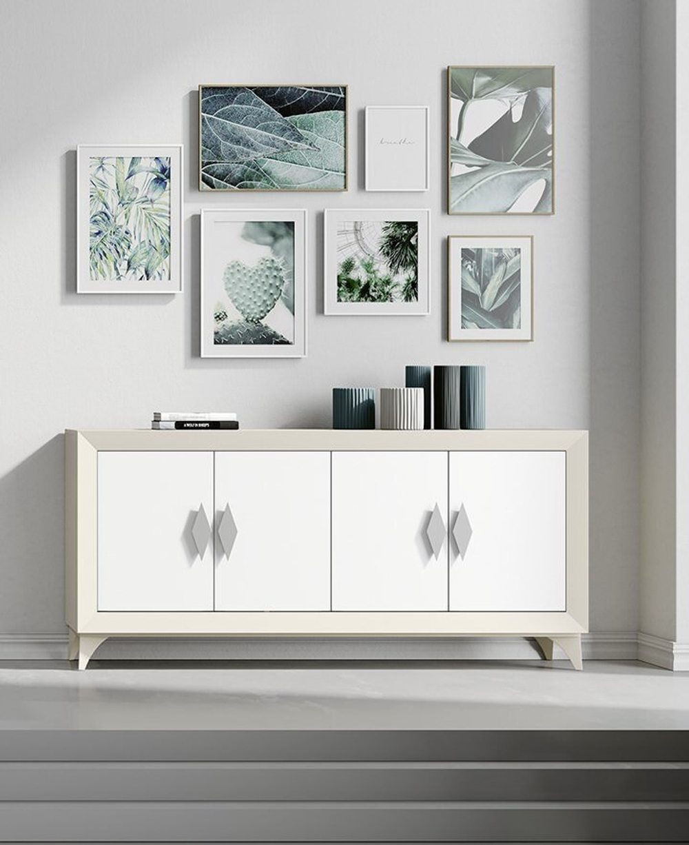 Буфет Cloe 2048 Vainilla/Blanco Disemobel