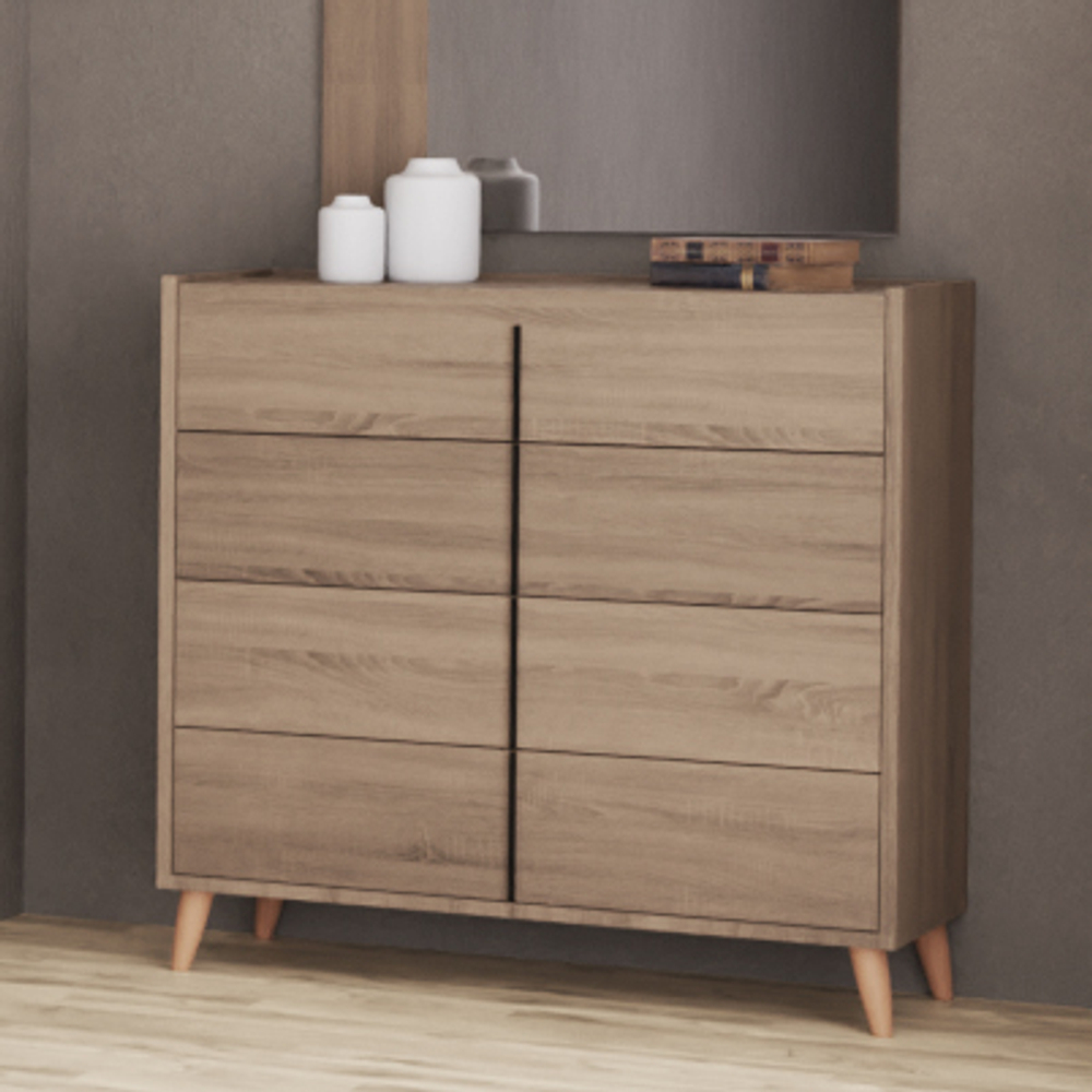 Комод на ножках Line 100 Roble/Nature Koala Beds