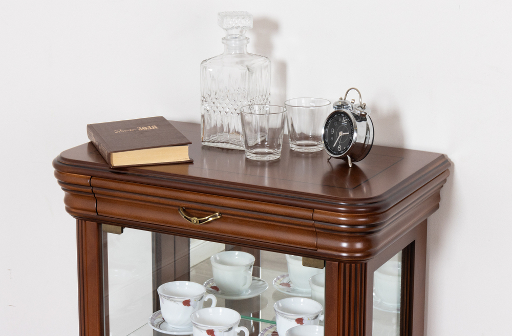 Витрина низкая 56 Nogal Claro IDC