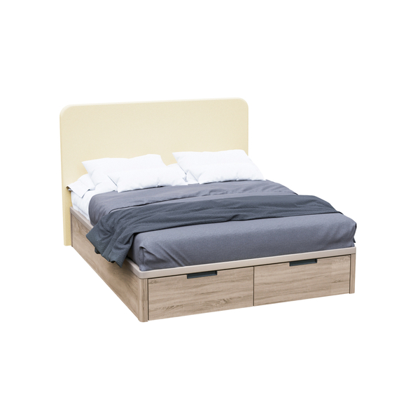 Кровать Drawer/Dreams 160*200 Roble Contorno/Beige Serie 2 - Koala Beds