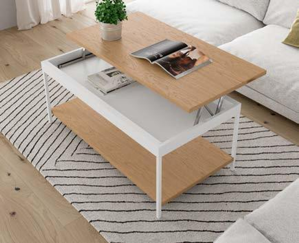 Журнальный стол с подъемной столешницей Kendra 4034 Canela Disemobel