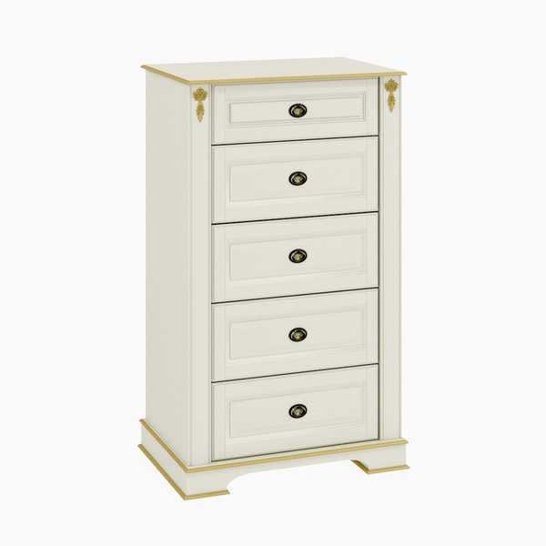 Комод 1389 Слоновая кость с золотом Атриум