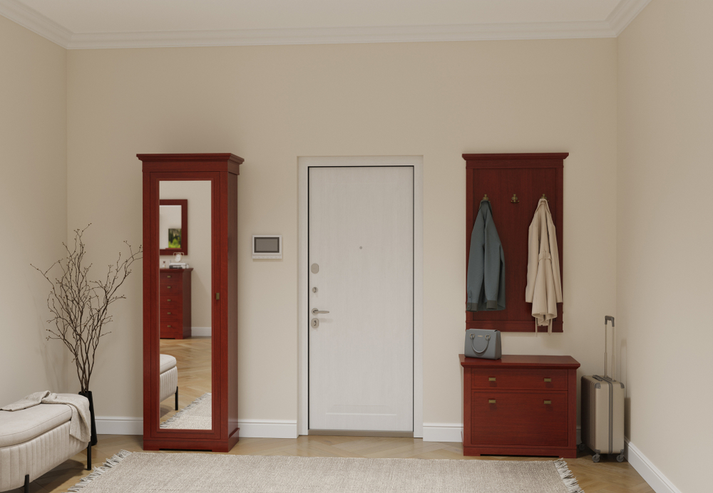 Шкаф в прихожую 2011 Орех Валенсия Правый