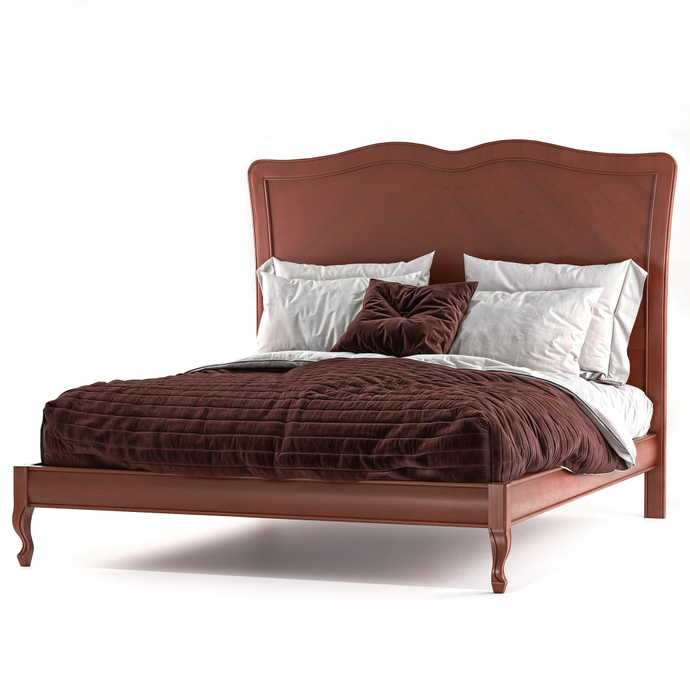 Кровать c основанием 160x200 Toledo Nogal (T.K870.451.160BL)