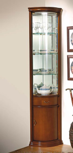 Угловая витрина 928 Nogal-5 Classic Правая