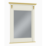 Зеркало M1305 Слоновая кость с золотом Атриум