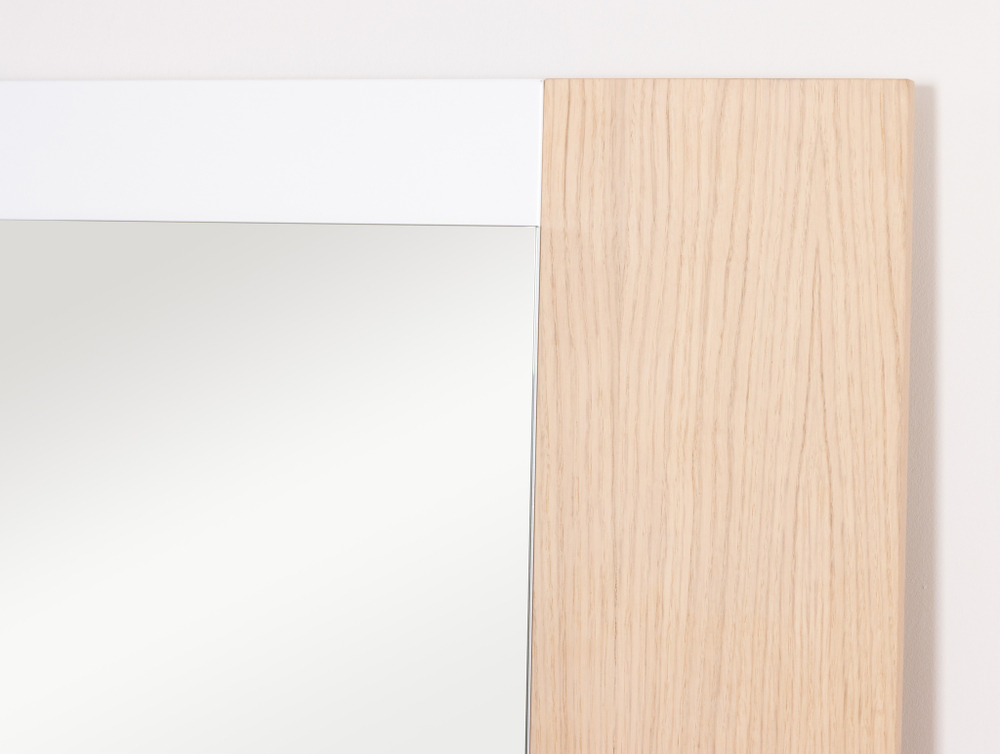 Зеркало Nora 3043.7 Blanco/Roble Seda Disemobel