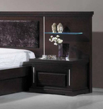 Прикроватная тумба Safira 319 Wengue IDC