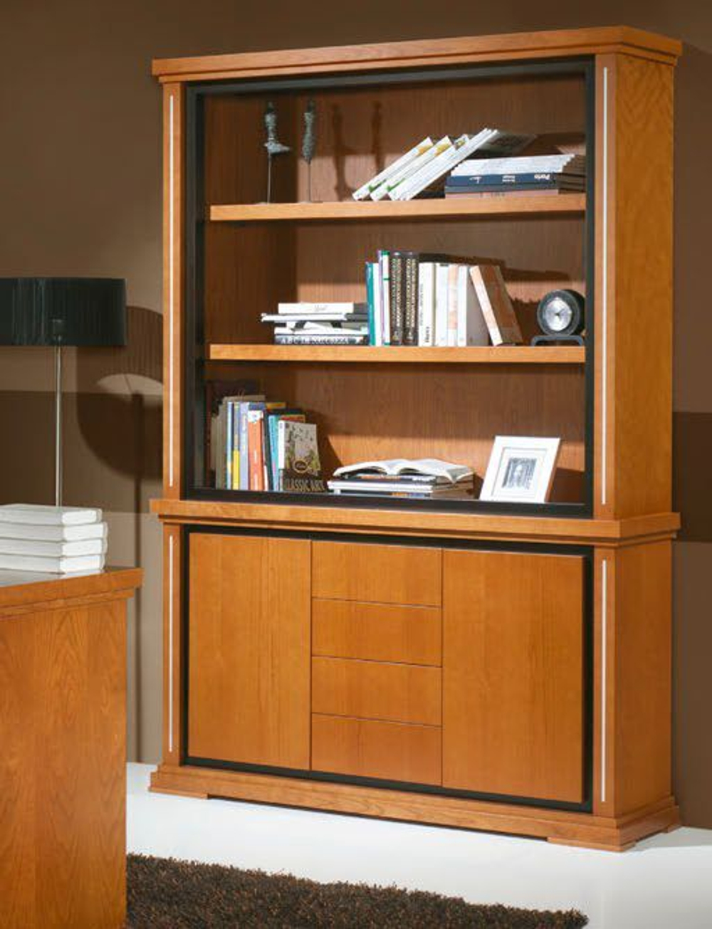 Книжный шкаф Safira 381 Cerezo IDC