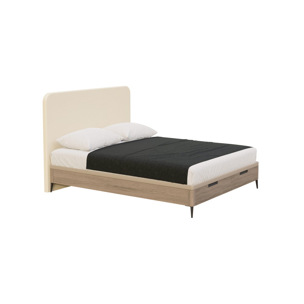 Кровать Nice/Dreams 160*200 Roble Contorno/Beige Serie 2- Koala Beds