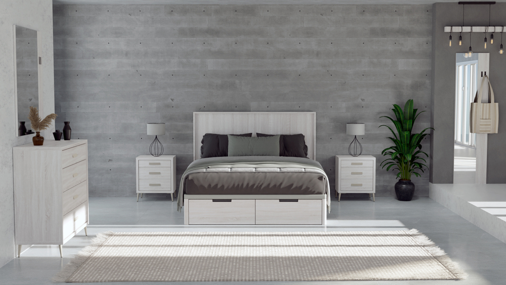 Комод на ножках Kubik 100 Nordico/Niquel Koala Beds