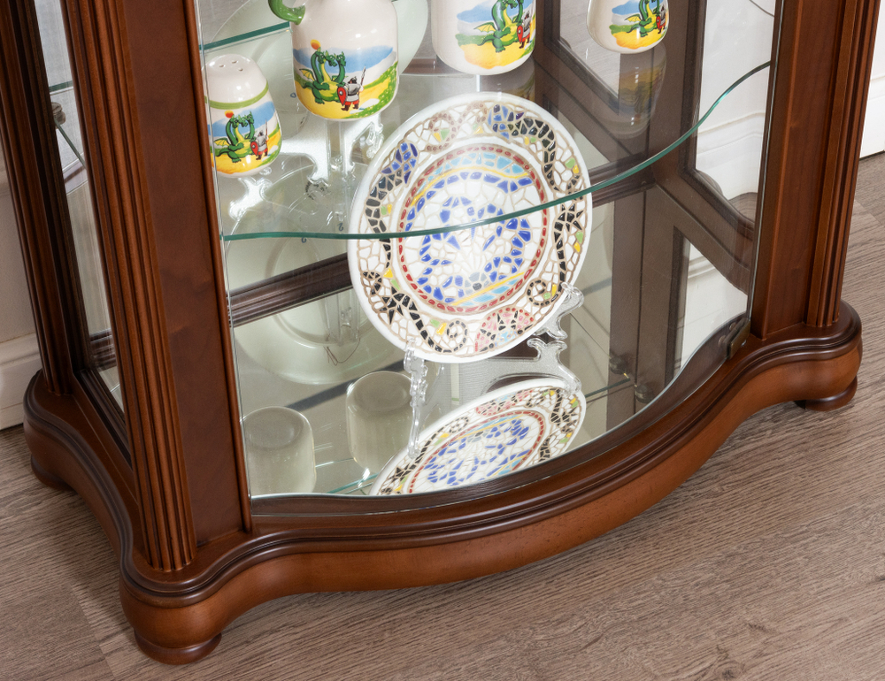 Витрина низкая 12 Nogal Claro IDC