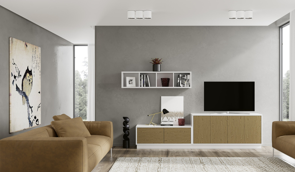 Буфет Nora 3064.7 Blanco/Nuez Disemobel