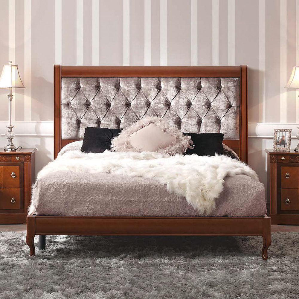 Кровать 841.451 160x200 Nogal/Fiesole 4 Panamar