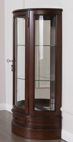 Витрина низкая 10 Nogal IDC