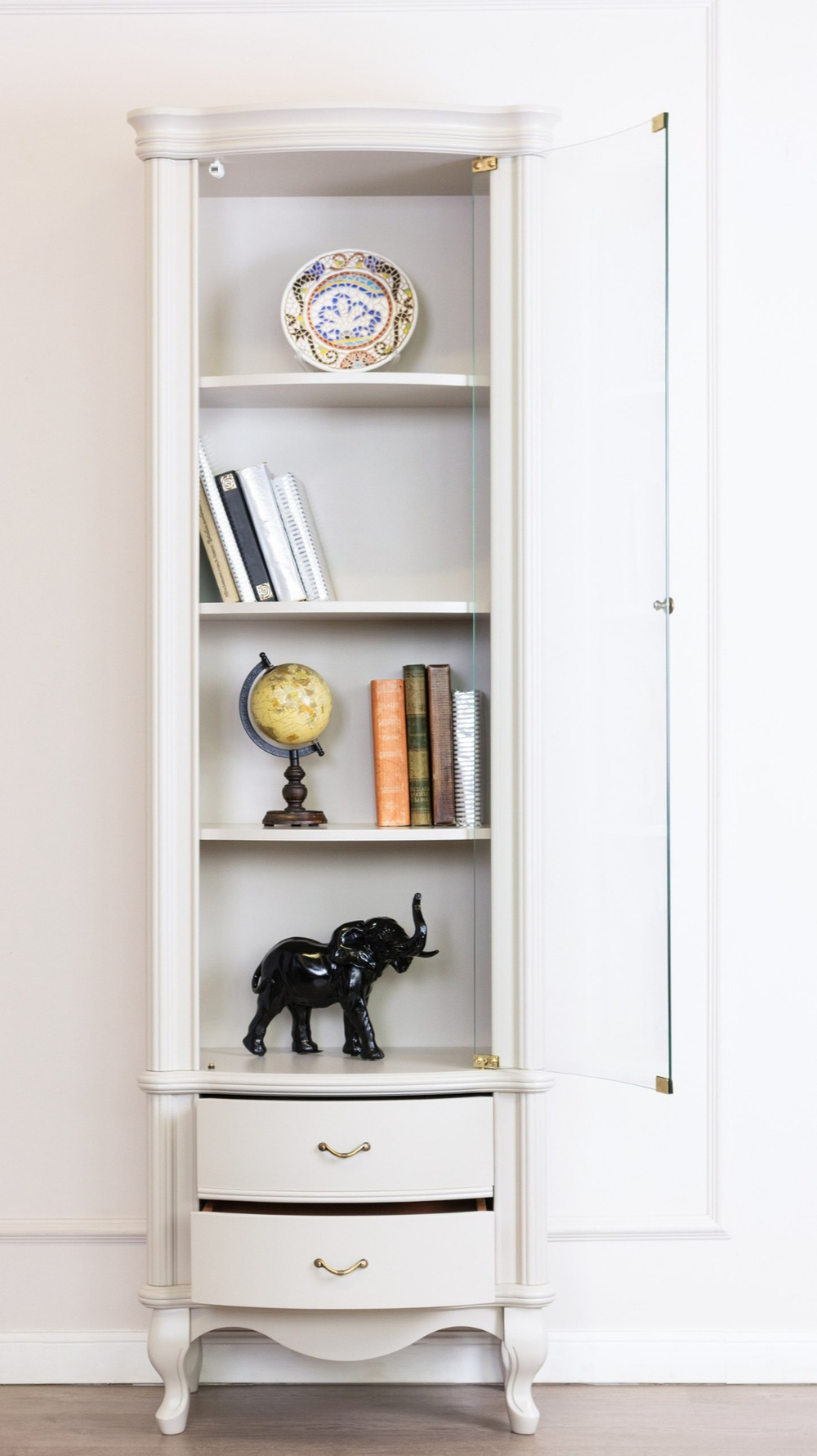 Книжный шкаф 971 Vainilla Classic Правый