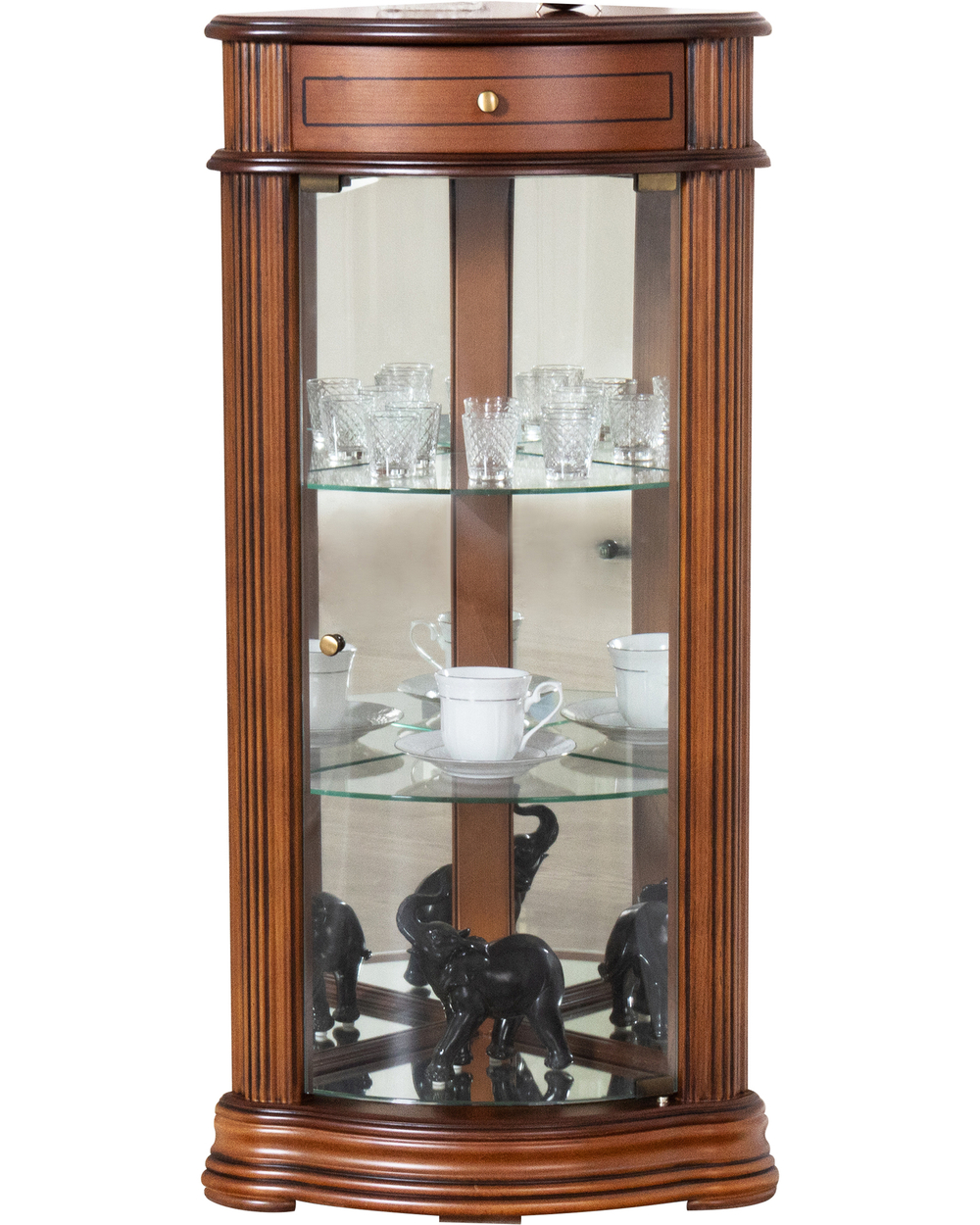 Угловая витрина 65 Cerezo IDC