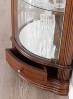 Витрина низкая 66 Nogal Claro IDC