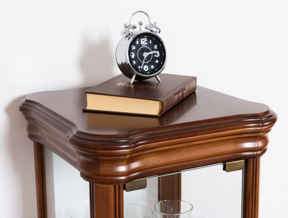 Витрина низкая 75 Nogal Claro IDC