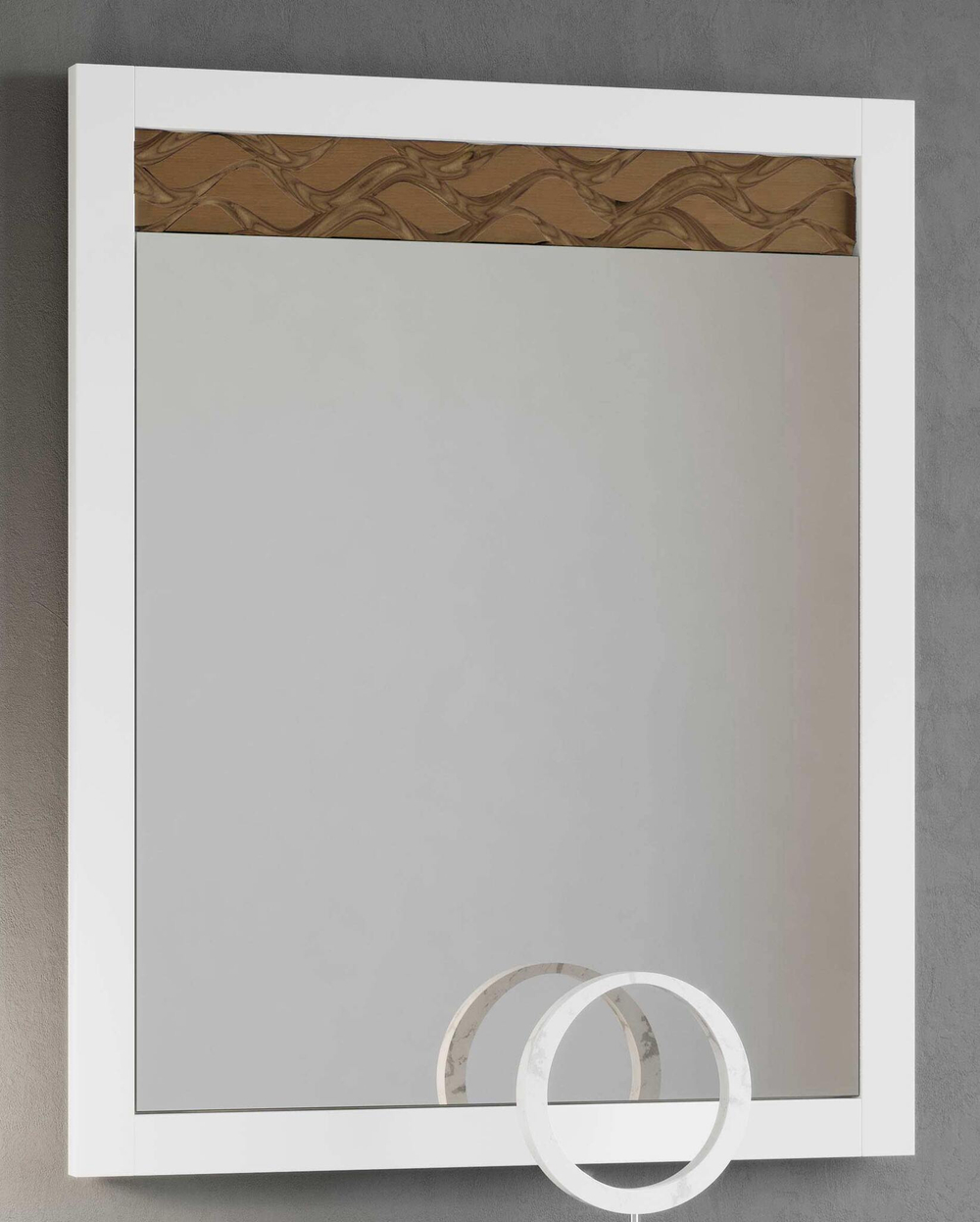 Зеркало Nora 3013.4 Blanco/Cedro Disemobel