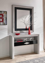 Консоль Cloe 2039 Piedra mate/Plata-10/Negro Disemobel