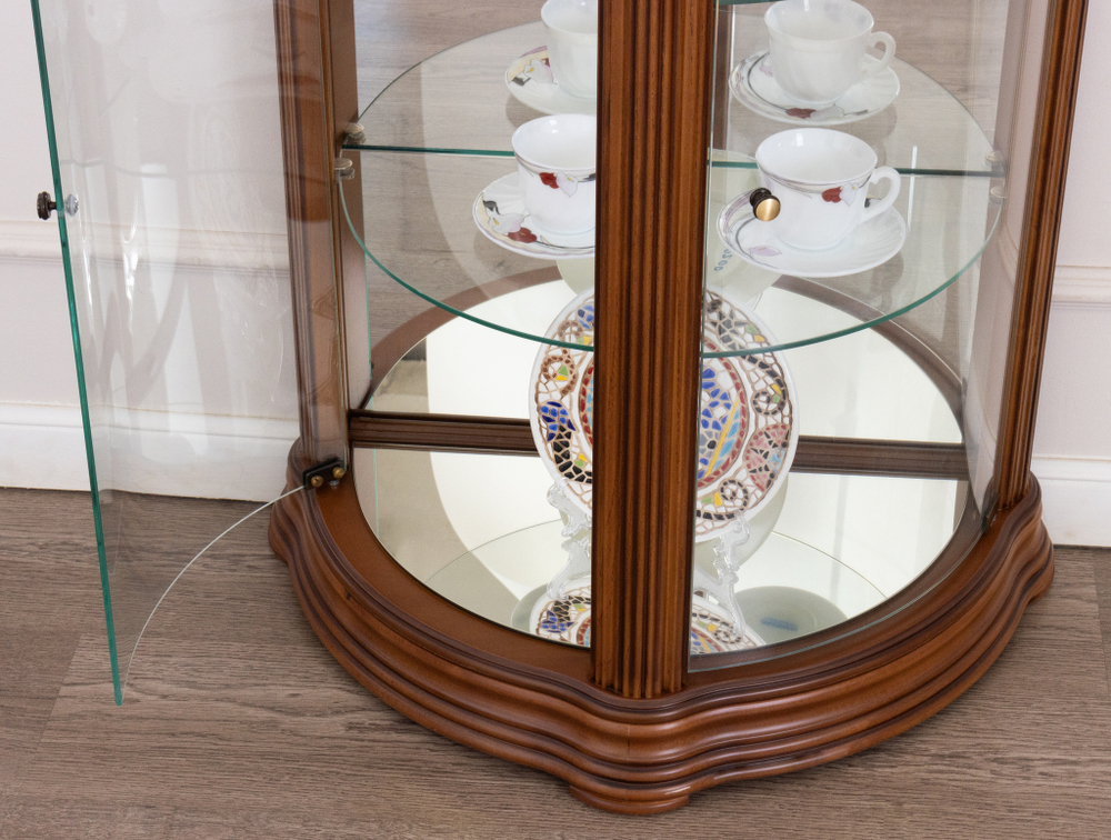 Витрина низкая 67 Nogal Claro IDC