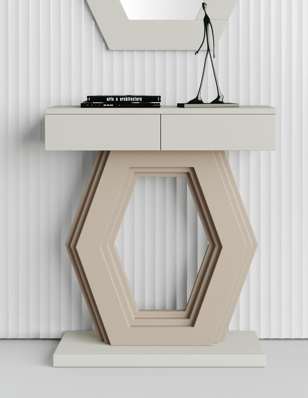 Консоль Nora 683 Beig/Almendra Disemobel