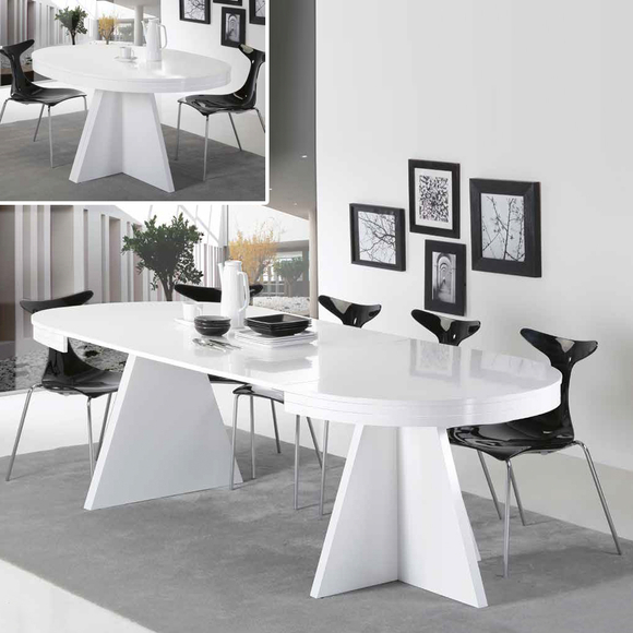 Обеденный стол 613 Blanco Disemobel