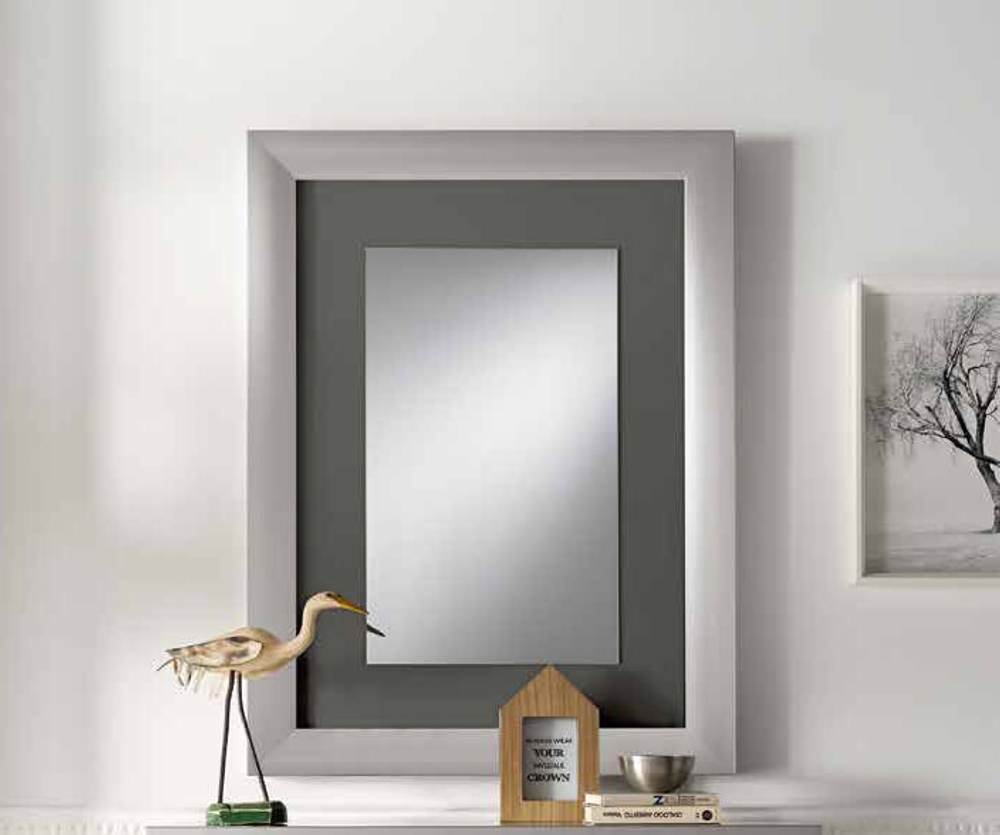 Зеркало Cloe 2046 Grafito/Plata-10 Disemobel