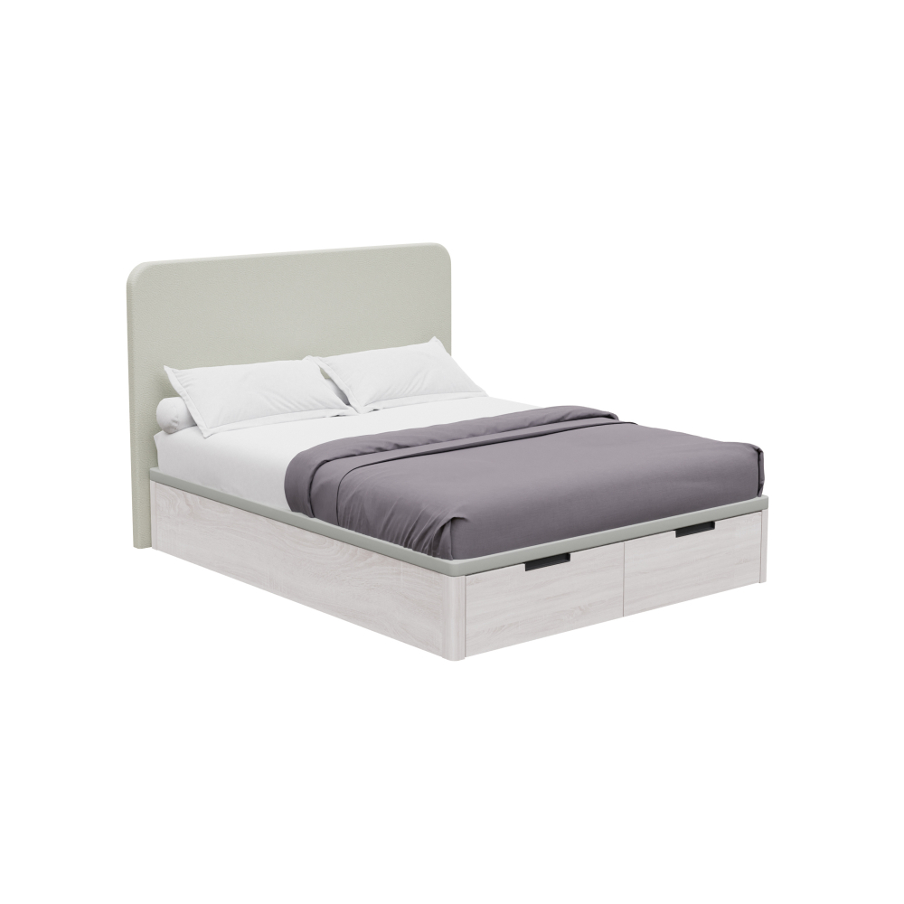 Кровать Drawer/Dreams 160*200 Nordico Contorno/Ceniza Serie 2 - Koala Beds
