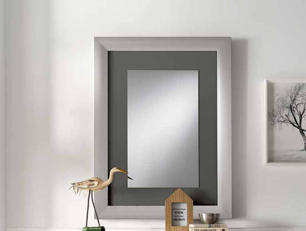 Зеркало Cloe 2016 Grafito/Plata-10 Disemobel