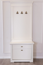 Вешалка настенная 2040 Слоновая кость Валенсия