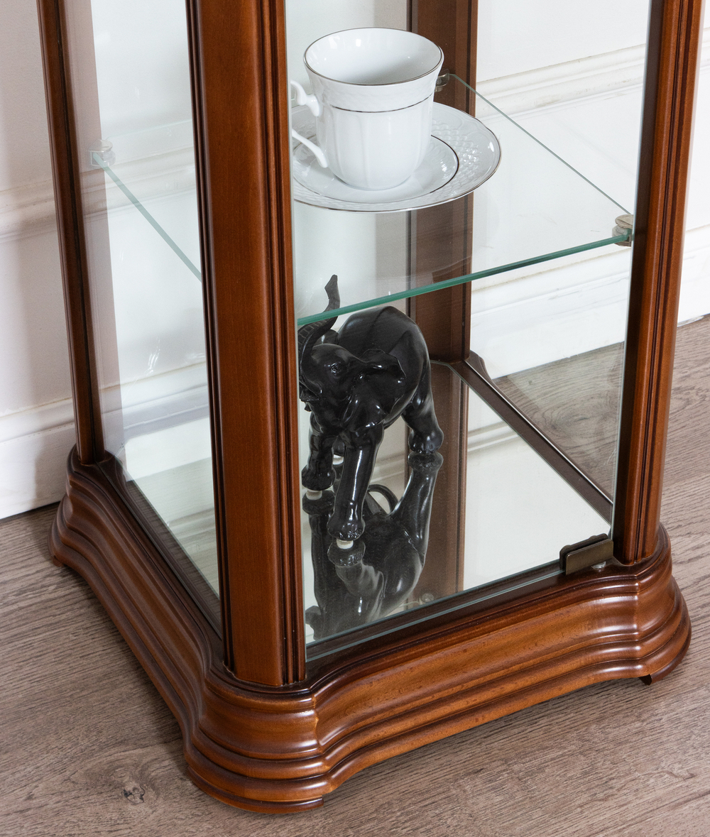 Витрина низкая 75 Nogal Claro IDC