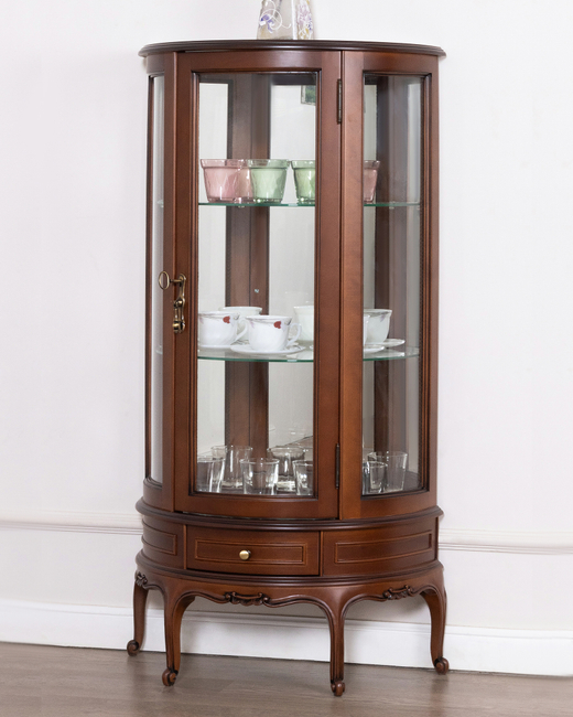 Витрина низкая 11 Nogal Claro IDC