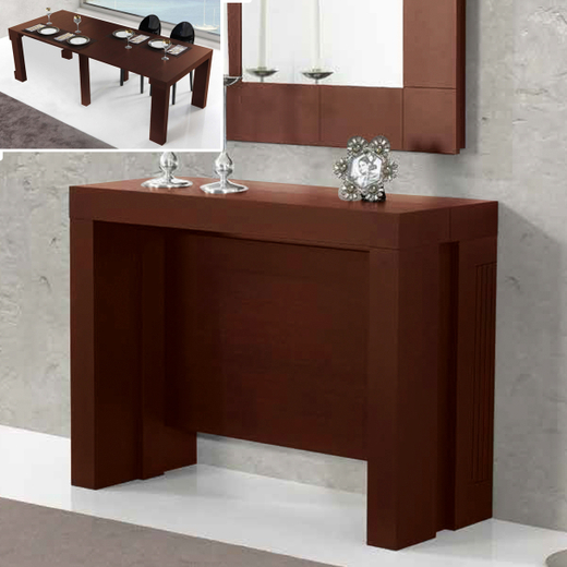 Консоль трансформер 240x100 357 NOGAL-5 Disemobel